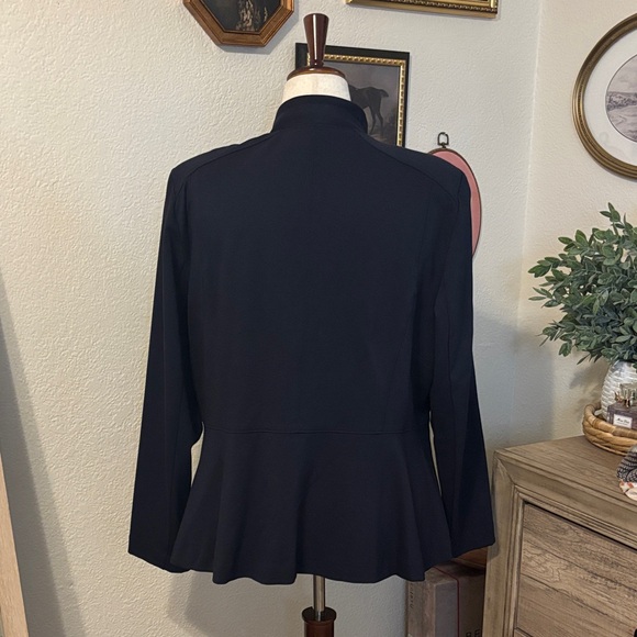 Lane Bryant Military Style Peplum Style Blazer Jacket - Picture 2 of 4